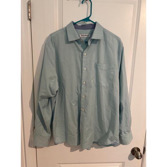 Tommy Bahama Other - Tommy Bahama Blue Button-Down Shirt – Size Medium